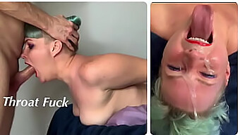 Stepdaughter Takes A Facial From Her Stepdad'S Big Dick